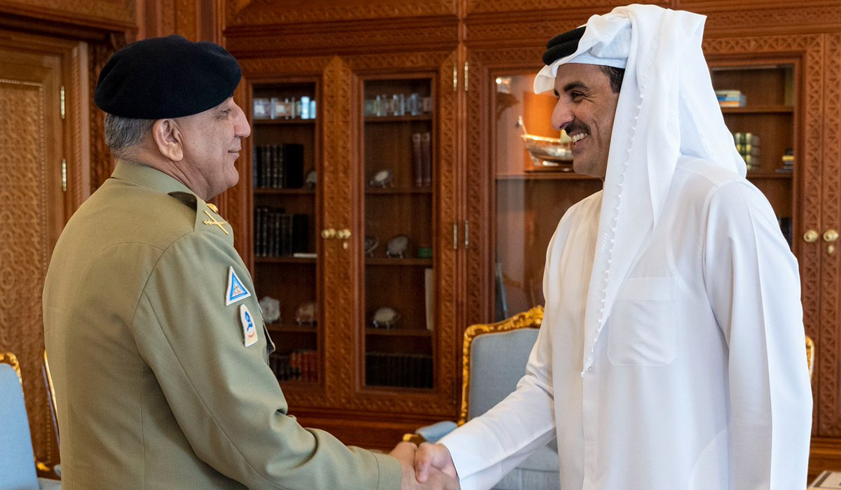 HH the Amir meets Pakistan Army Chief
